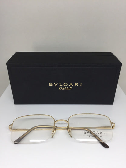 Vintage Bvlgari BVL 144-T Gold Eyeglasses - Super Vision Optical
