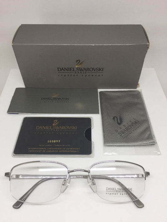 Vintage Daniel Swarovski S 093 Silver Sunglasses - Super Vision Optical