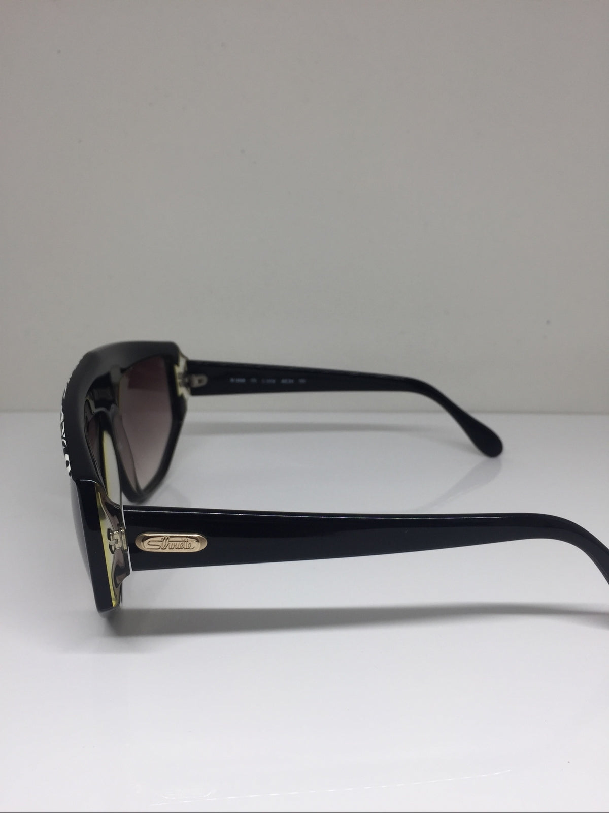 Vintage Silhouette 3068 Black Sunglasses - Super Vision Optical