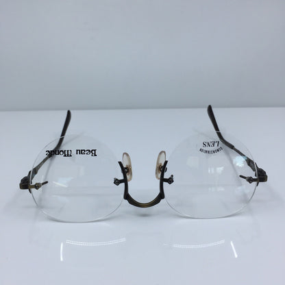 Vintage Beau Monde Collection Westbury Gold Eyeglasses - Super Vision Optical