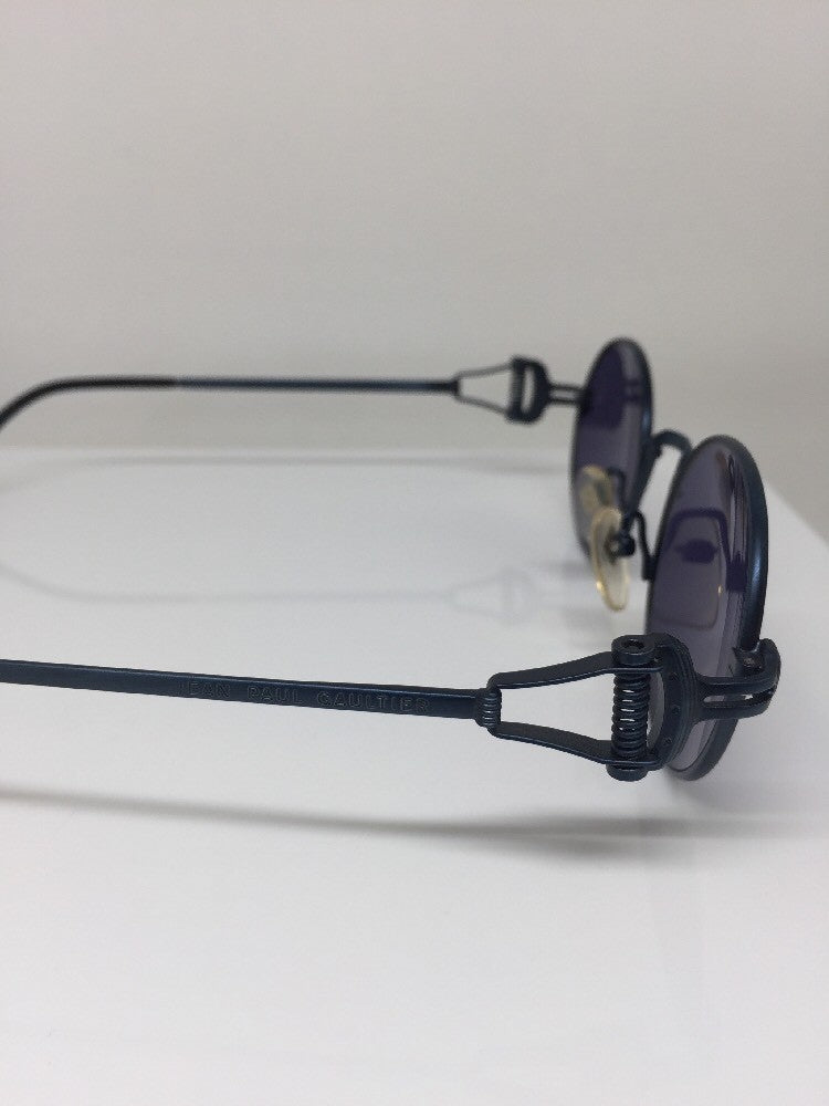 Vintage Jean Paul Gaultier JPG 55-5106 Silver Sunglasses - Super Vision Optical