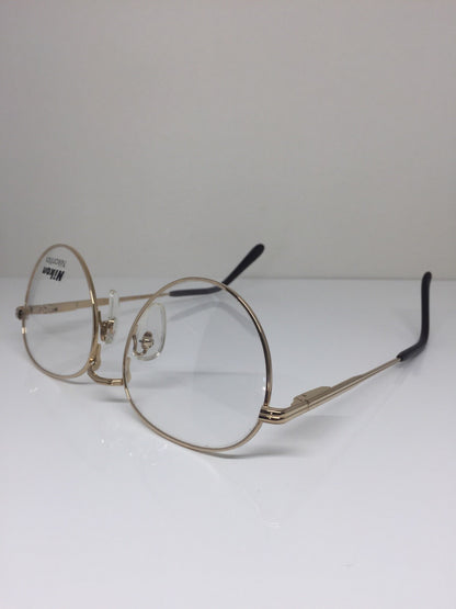 Vintage Nikon NK 4526 Gold Eyeglasses - Super Vision Optical