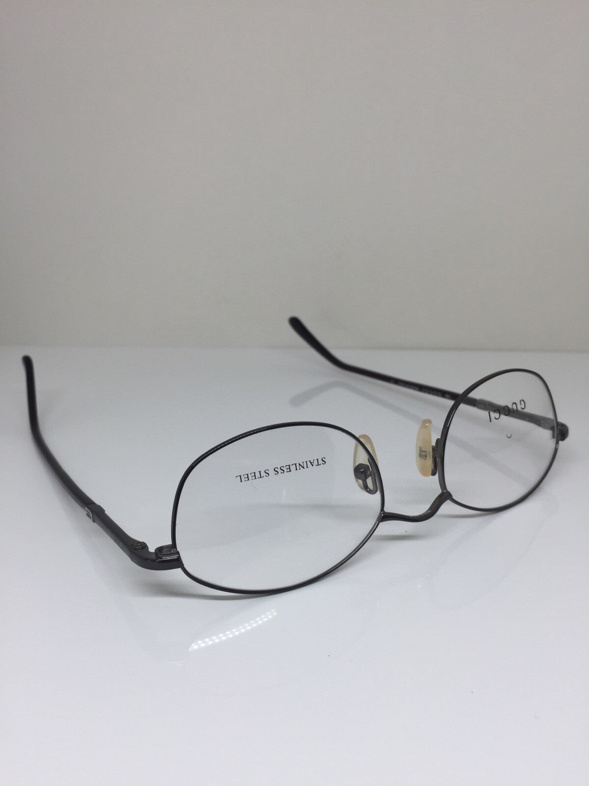 Vintage Gucci GG 2650 Gunmetal Eyeglasses - Super Vision Optical