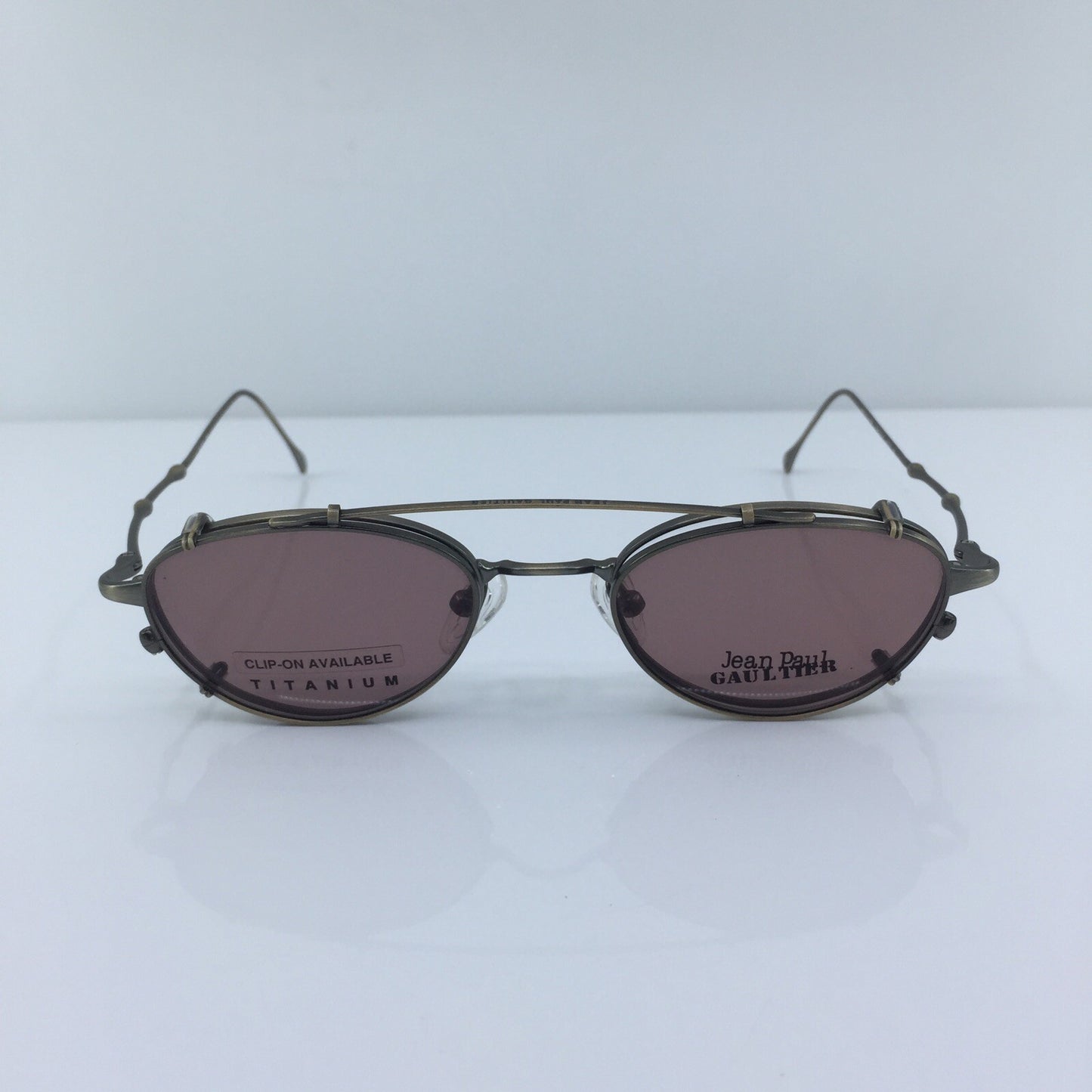 Vintage Jean Paul Gaultier JPG 55-0018 Gold Eyeglasses - Super Vision Optical