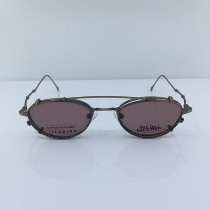 Vintage Jean Paul Gaultier JPG 55-0018 Gold Eyeglasses - Super Vision Optical