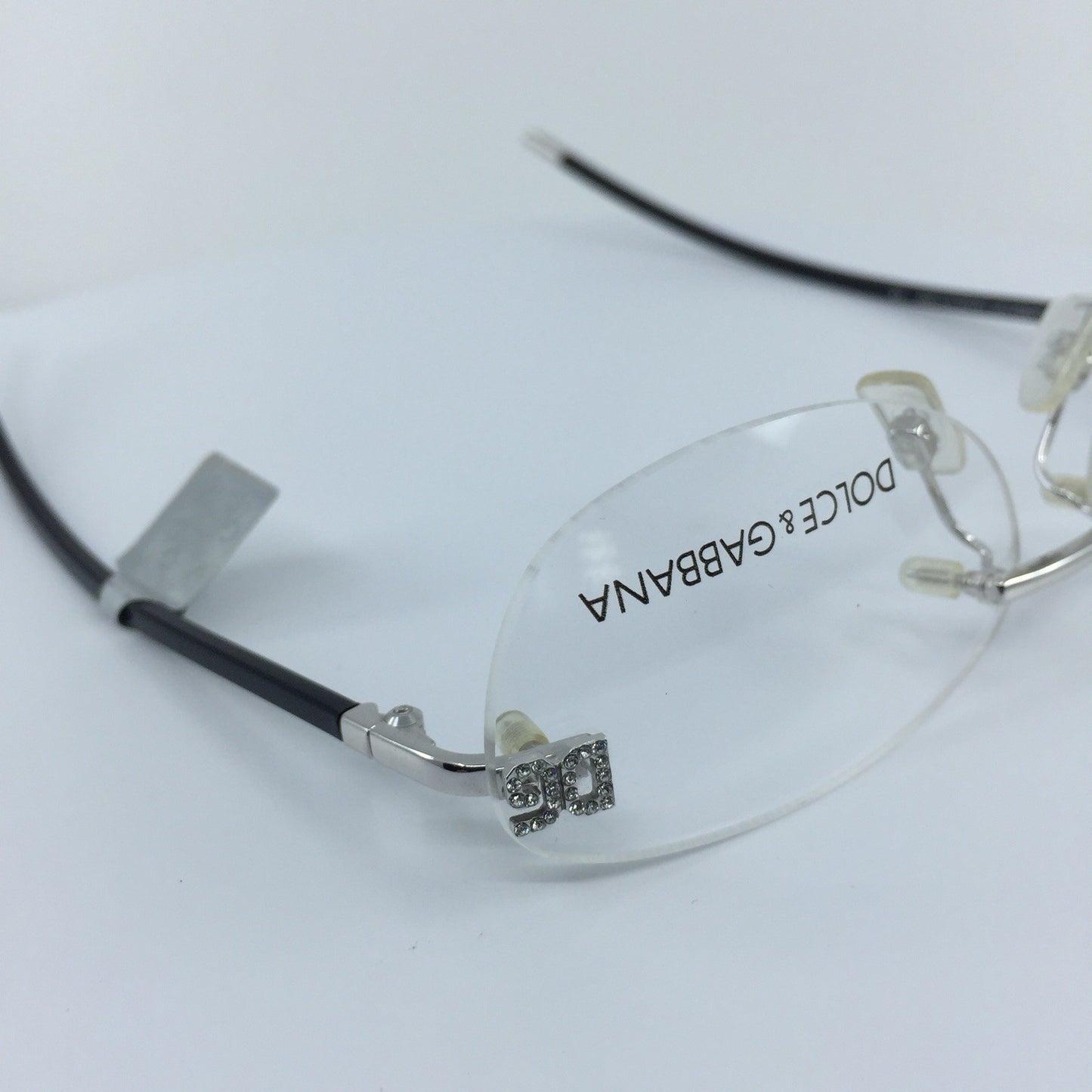 Vintage Dolce & Gabbana DG 671 Silver Eyeglasses - Super Vision Optical