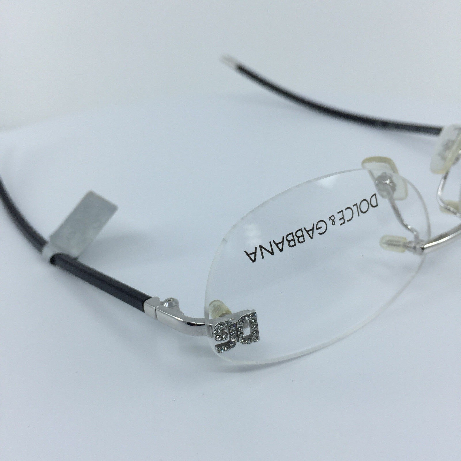 Vintage Dolce & Gabbana DG 671 Silver Eyeglasses - Super Vision Optical