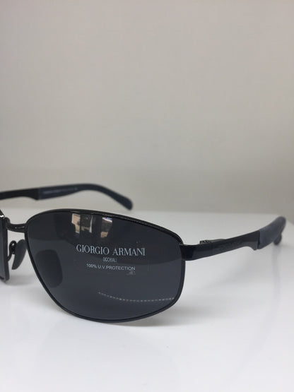 Vintage Giorgio Armani GA 1514, AR 1514 Gunmetal Sunglasses - Super Vision Optical