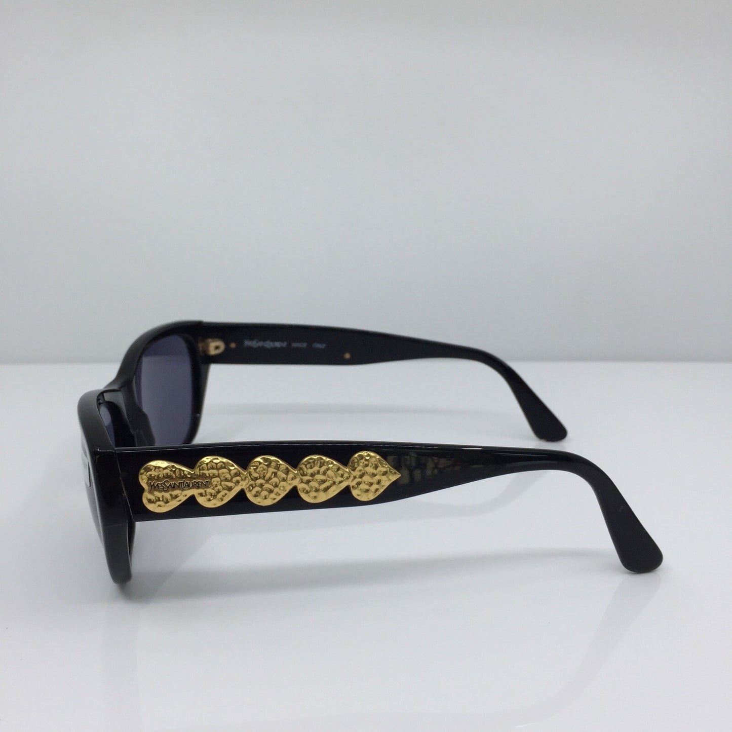 Vintage Saint Laurent YSL 6529 Gold Sunglasses - Super Vision Optical