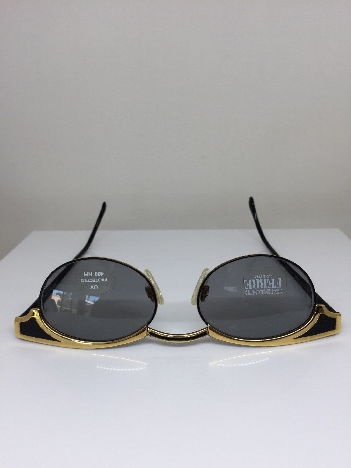 Vintage Gianfranco Ferre GFF 86/S Black Sunglasses - Super Vision Optical