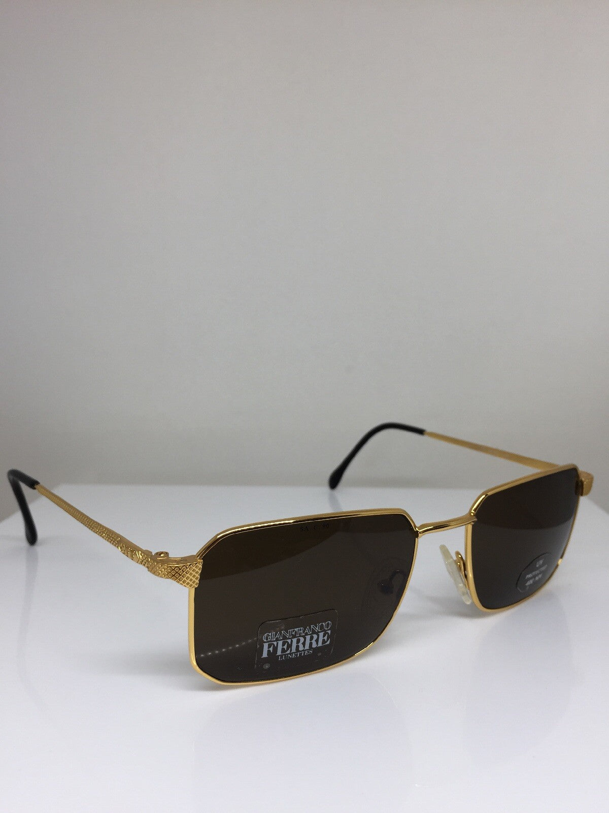 Vintage Gianfranco Ferre GFF 94/S Gold Sunglasses - Super Vision Optical