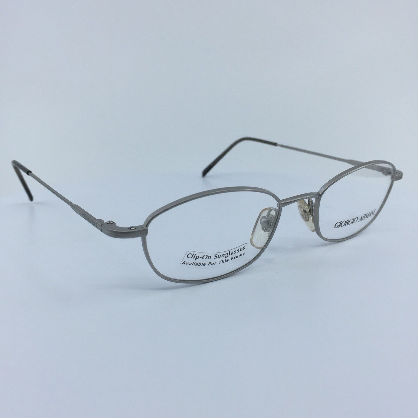 Vintage Giorgio Armani GA 1006 Silver Eyeglasses - Super Vision Optical