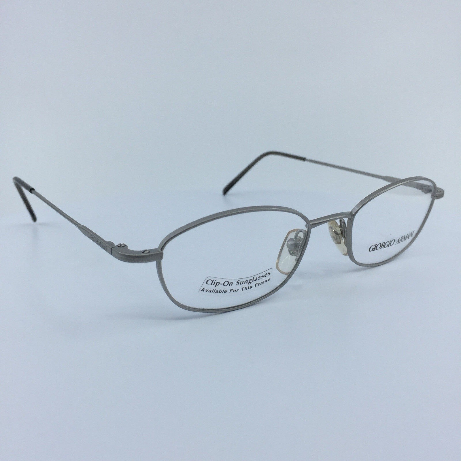 Vintage Giorgio Armani GA 1006 Silver Eyeglasses - Super Vision Optical