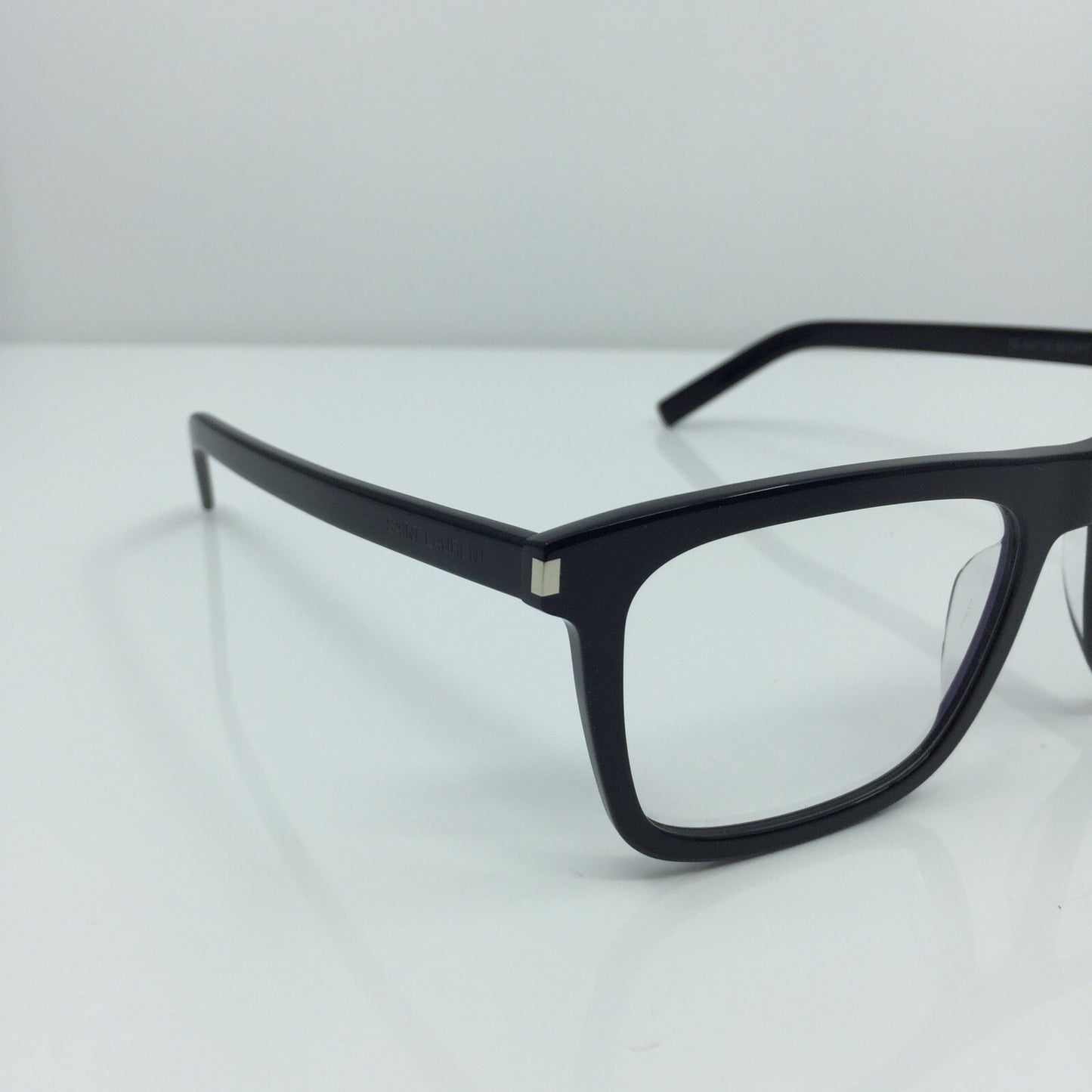 Vintage Yves Saint Laurent Saint Laurent SL 547 SLIM OPT Black Eyeglasses - Super Vision Optical