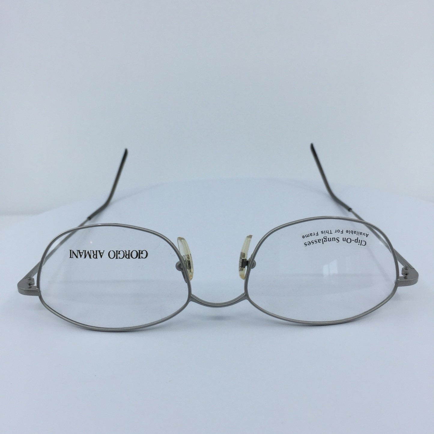 Vintage Giorgio Armani GA 1006 Silver Eyeglasses - Super Vision Optical