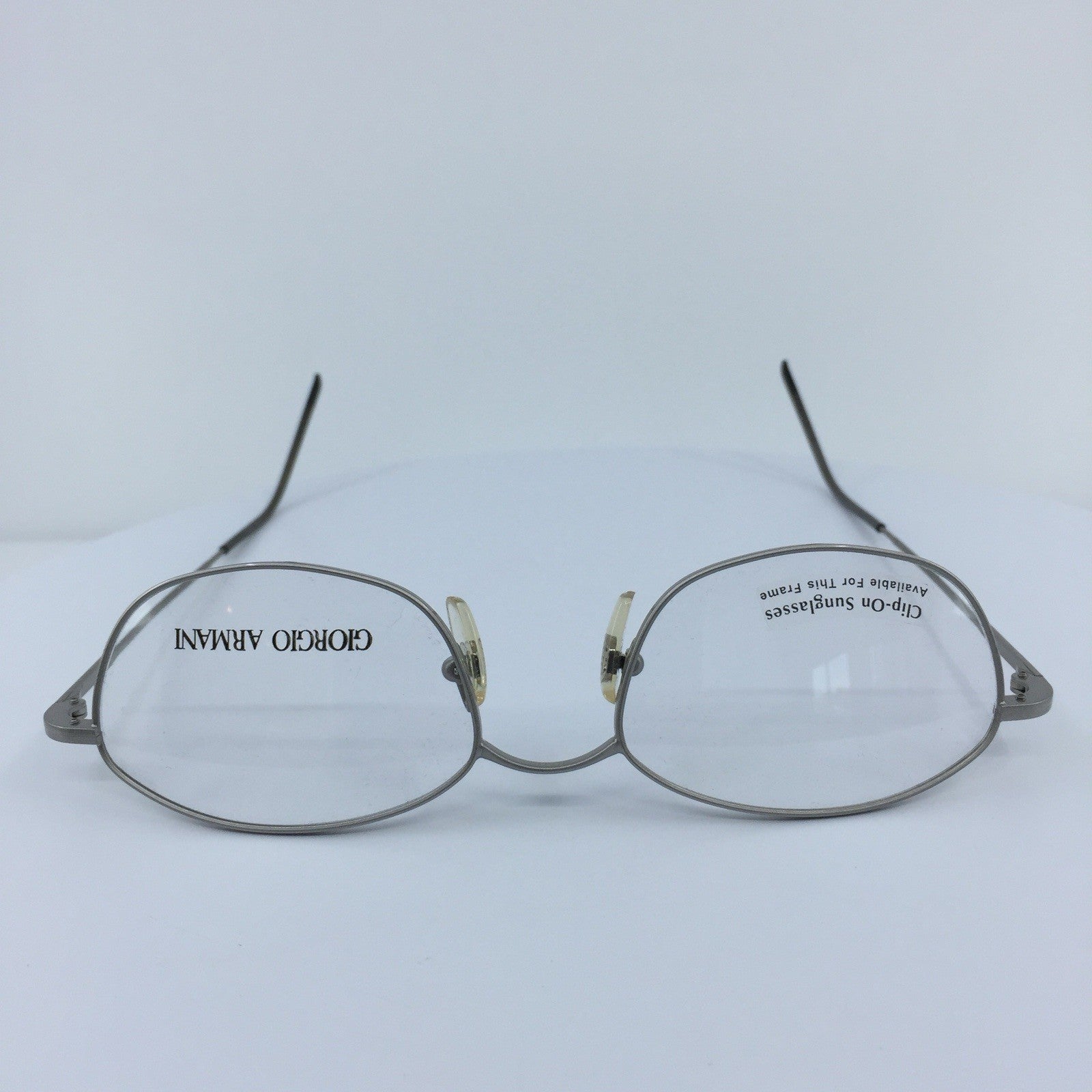 Vintage Giorgio Armani GA 1006 Silver Eyeglasses - Super Vision Optical