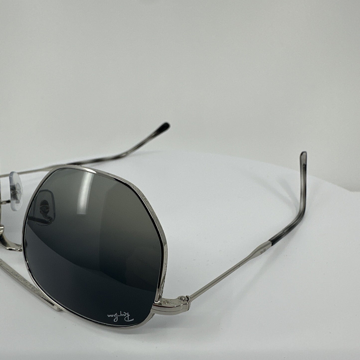 Vintage Ray-Ban RB 3707 Silver Sunglasses - Super Vision Optical
