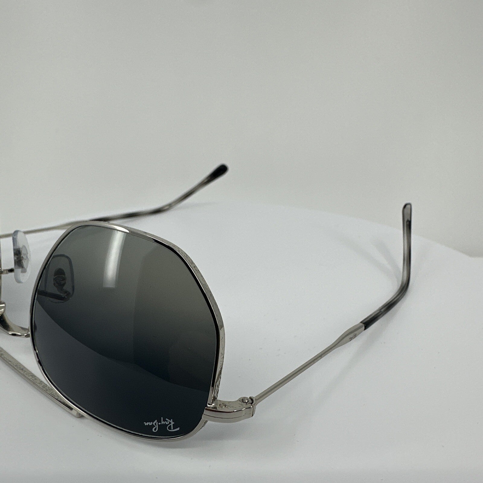 Vintage Ray-Ban RB 3707 Silver Sunglasses - Super Vision Optical