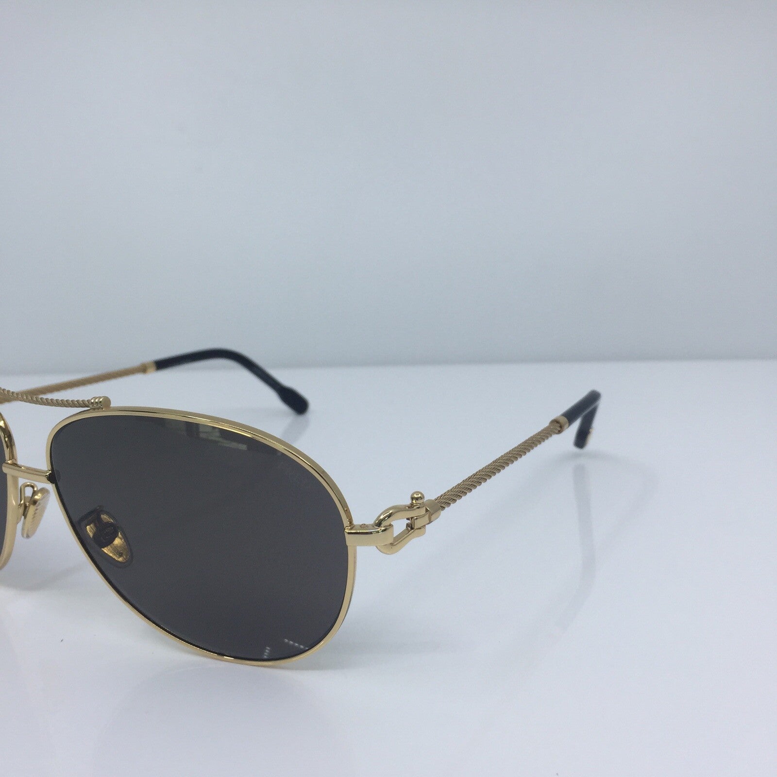 Vintage Fred Lunettes FG 40001 U Gold Sunglasses - Super Vision Optical