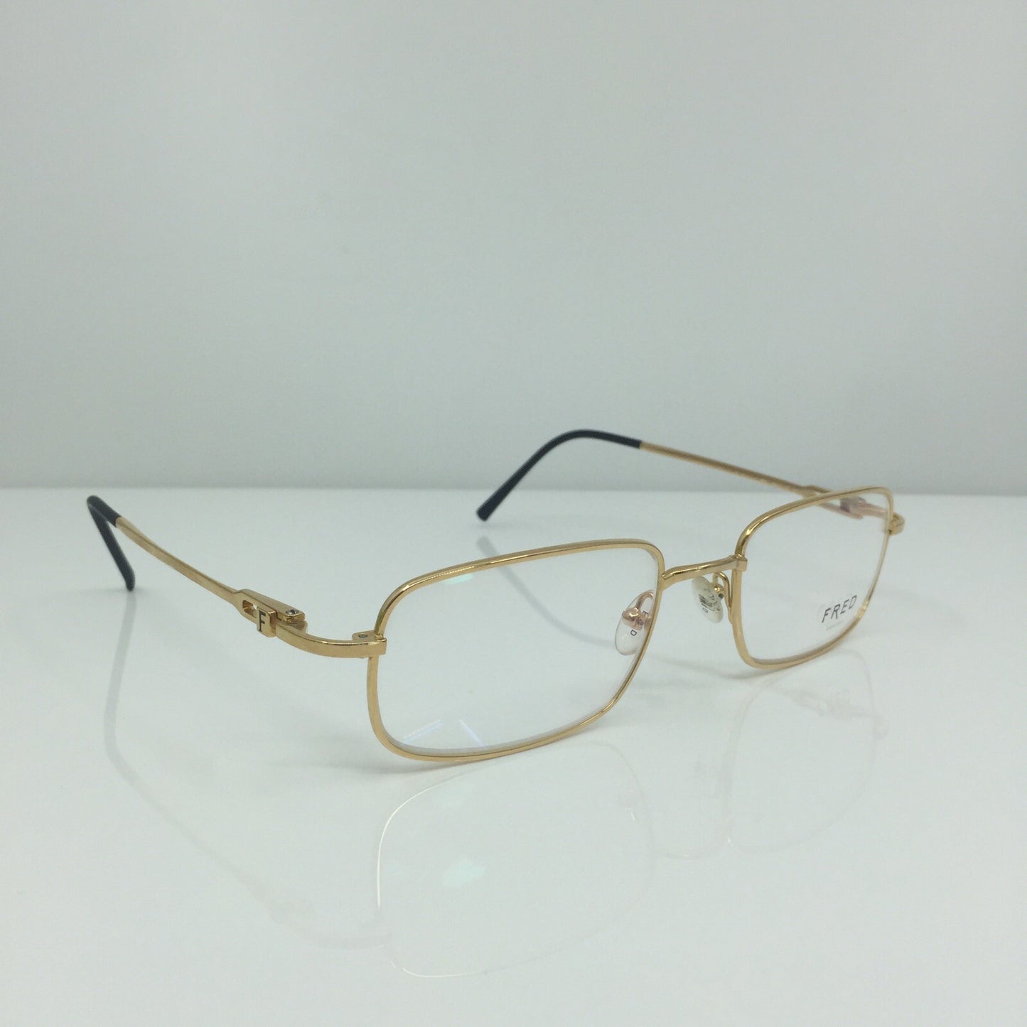 Vintage Fred Lunettes Alaska C1 Gold Eyeglasses - Super Vision Optical