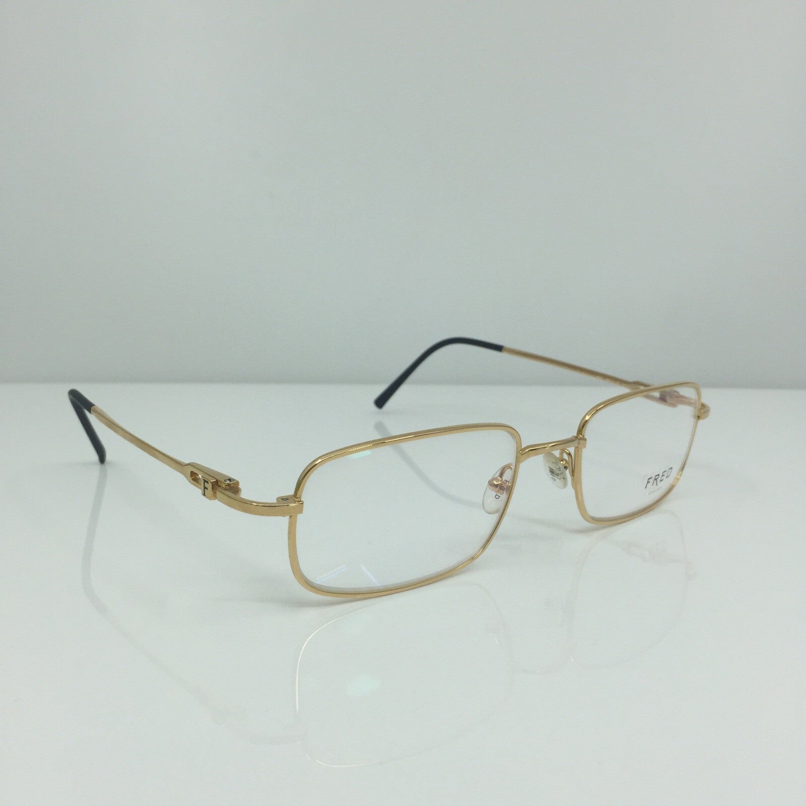Vintage Fred Lunettes Alaska C1 Gold Eyeglasses - Super Vision Optical