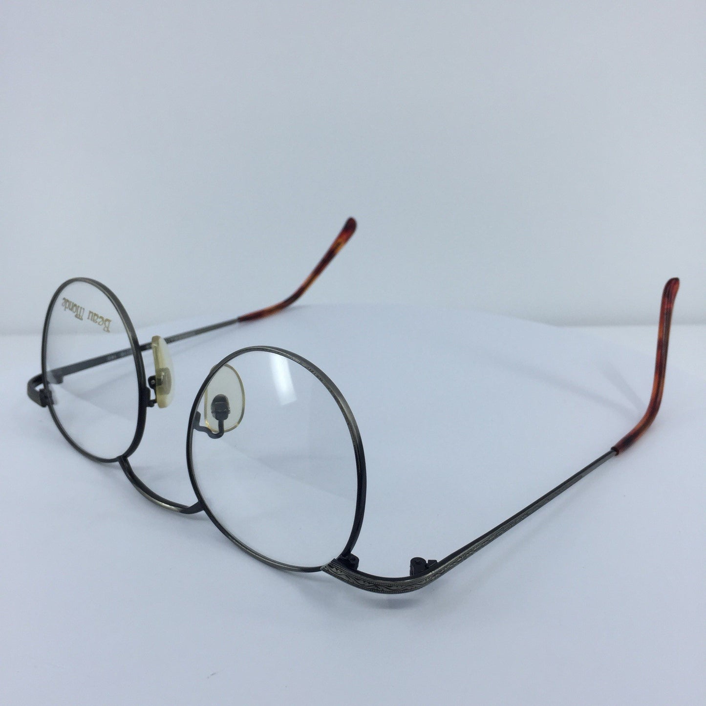 Vintage Beau Monde Collection Bridgewater Silver Eyeglasses - Super Vision Optical
