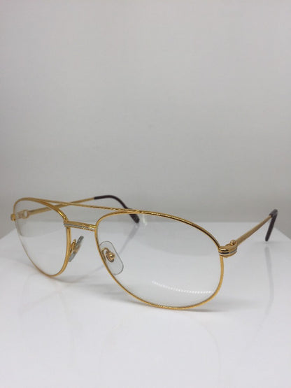 Vintage Cartier Louis Cartier Driver Gold Eyeglasses - Super Vision Optical