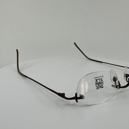Vintage Jean Paul Gaultier JPG 57-0021 Brown Sunglasses - Super Vision Optical