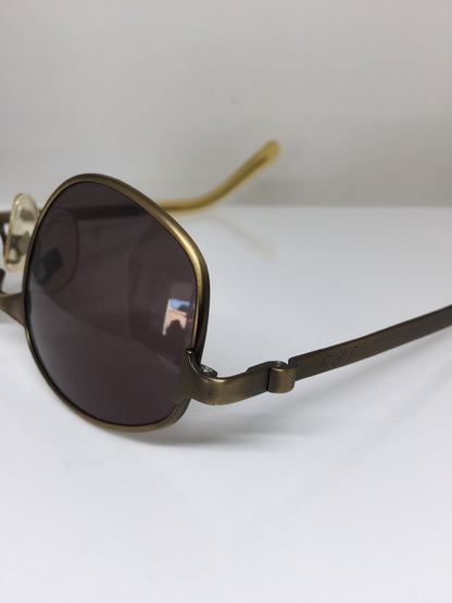 Vintage Jean Paul Gaultier JPG 56-1179 Gold Sunglasses - Super Vision Optical