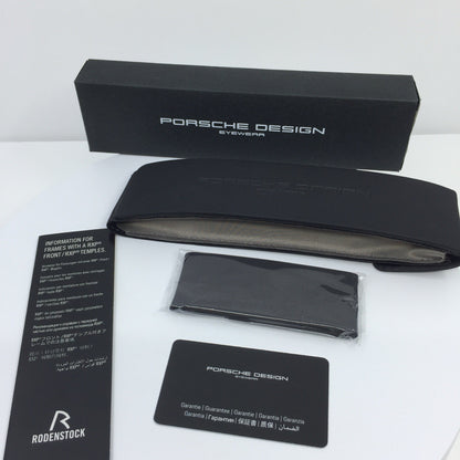 Vintage Porsche Design P8801, P'8801, P8801 Gunmetal Eyeglasses - Super Vision Optical