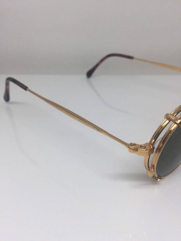 Vintage Calvin Klein CK 132 Gold Sunglasses - Super Vision Optical