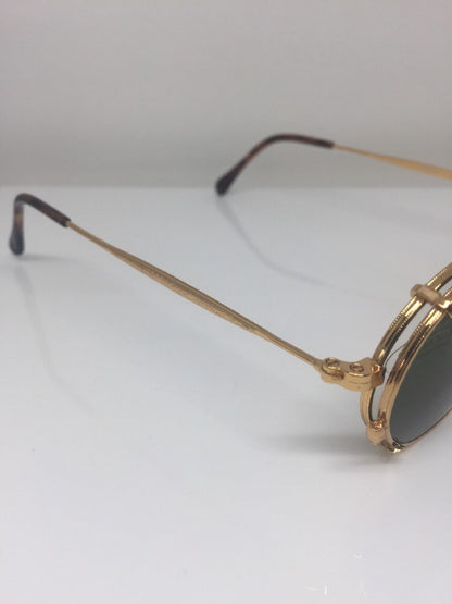 Vintage Calvin Klein CK 132 Gold Sunglasses - Super Vision Optical