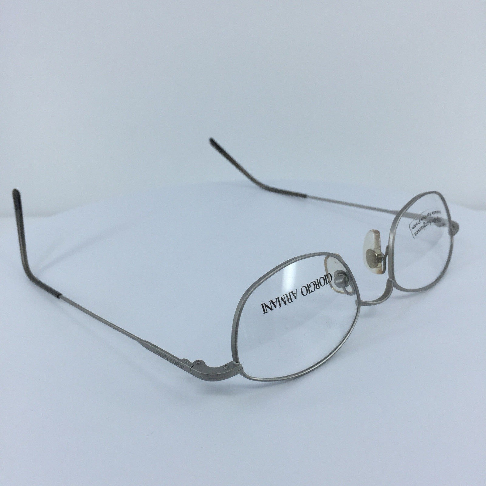 Vintage Giorgio Armani GA 1006 Silver Eyeglasses - Super Vision Optical