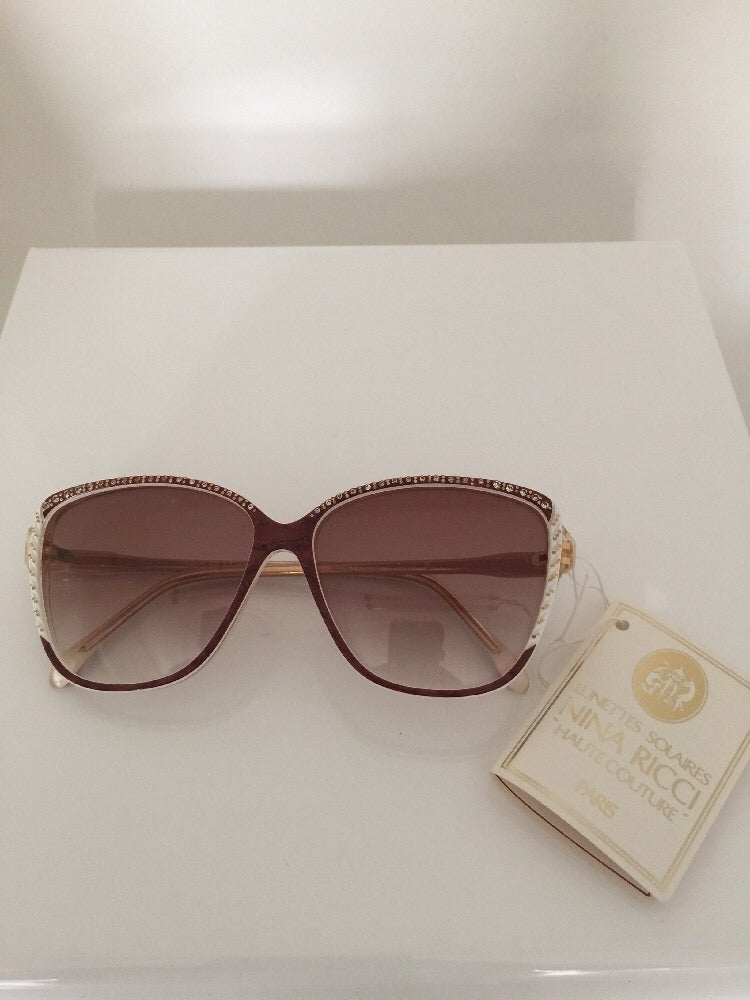 Vintage Nina Ricci Nina Ricci 1029-60 Gold Sunglasses - Super Vision Optical