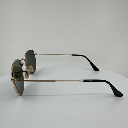 Vintage Ray-Ban RB3548N 001 51-21 Gold Sunglasses - Super Vision Optical