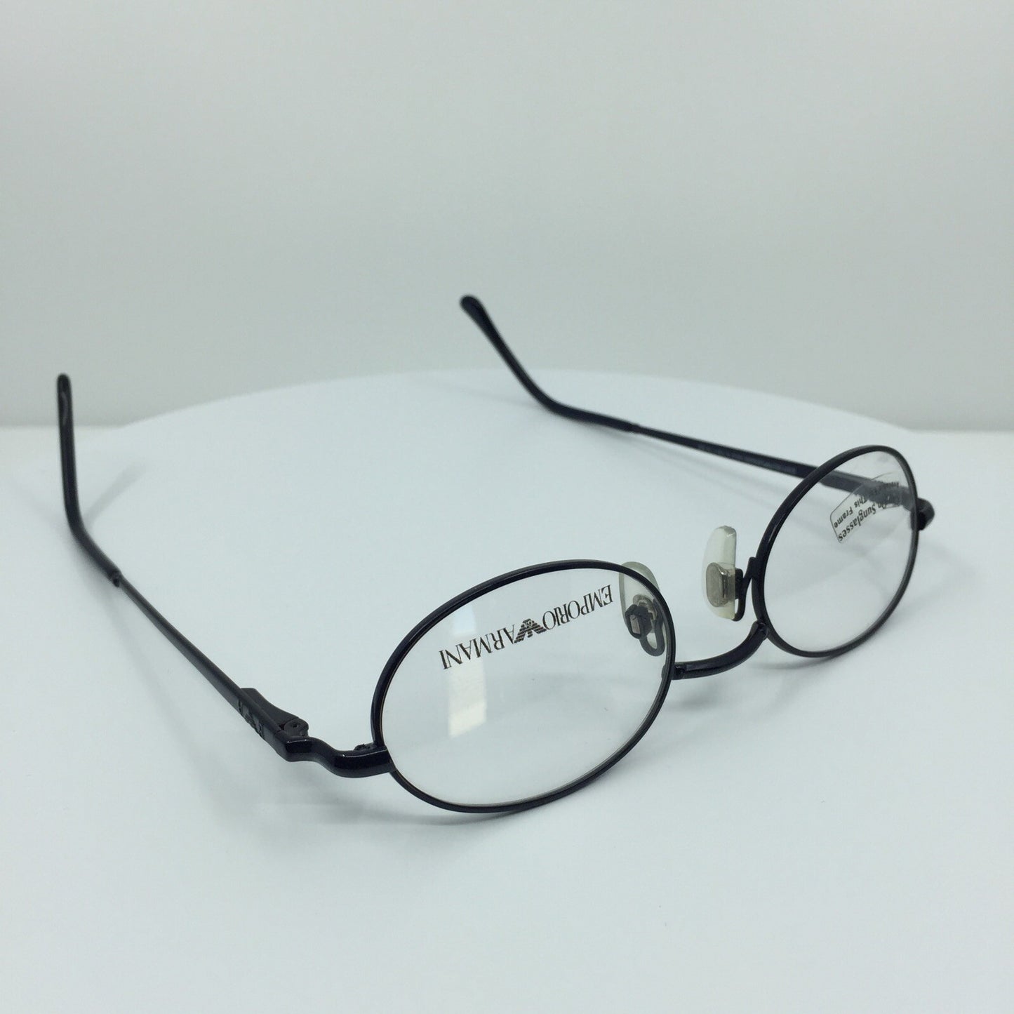 Vintage Emporio Armani EA 077 Blue Eyeglasses - Super Vision Optical