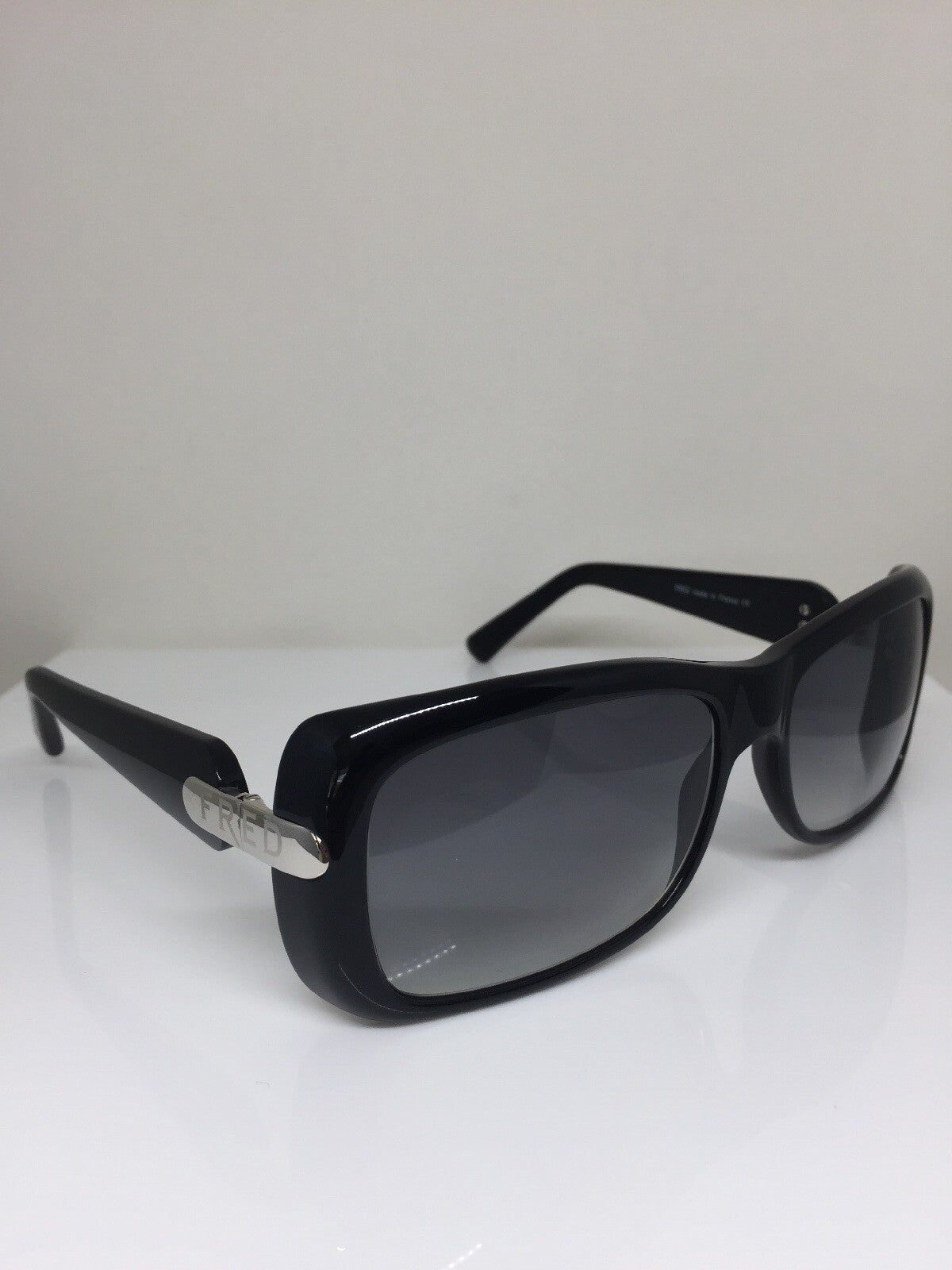 Vintage Fred Lunettes Marie Galante C1 Black Sunglasses - Super Vision Optical