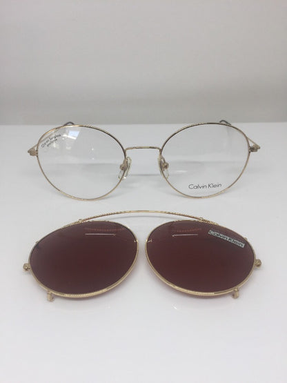Vintage Calvin Klein CK 114 Gold Sunglasses - Super Vision Optical