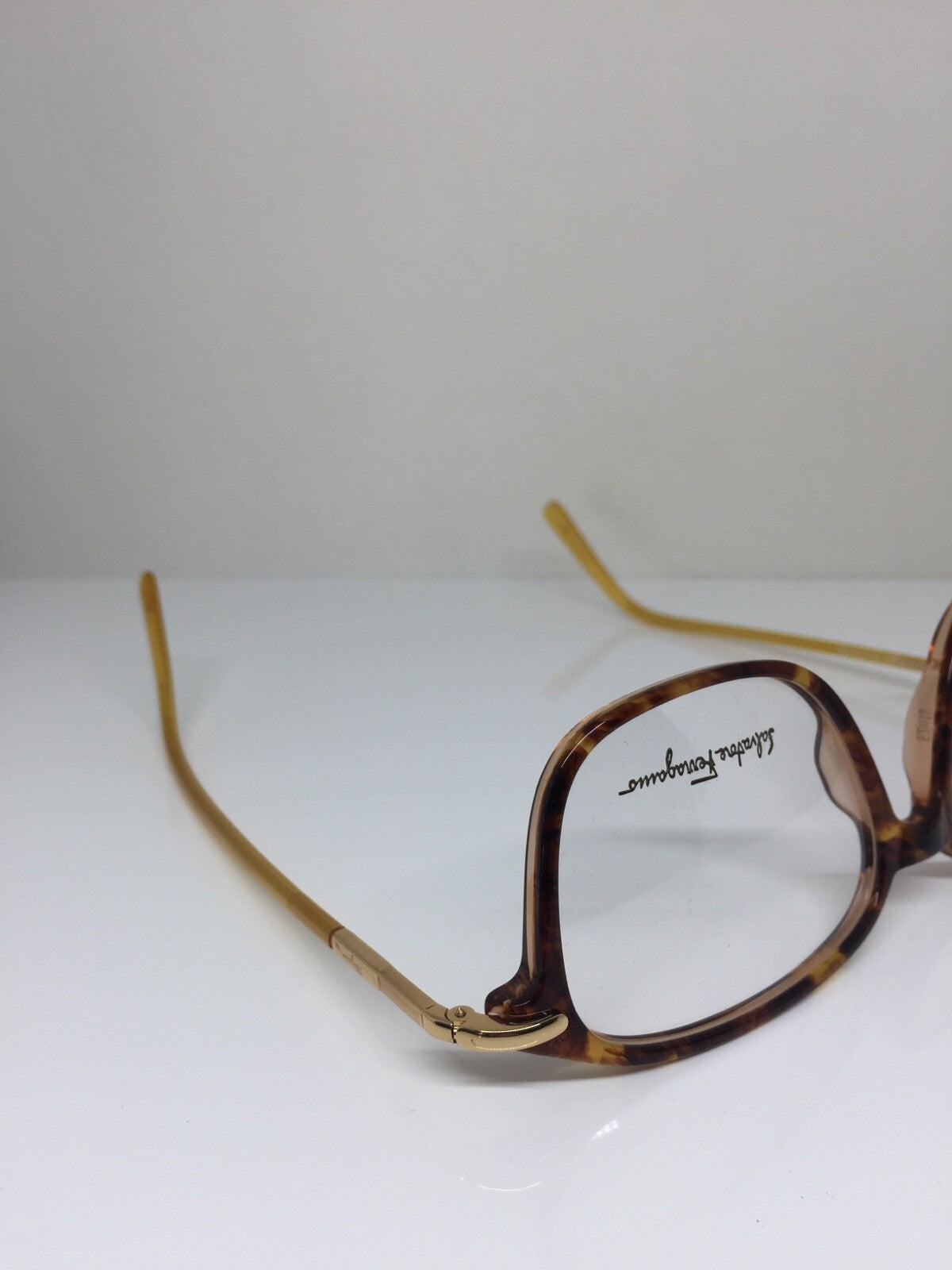 Vintage Salvatore Ferragamo SF 2526 Brown Eyeglasses - Super Vision Optical