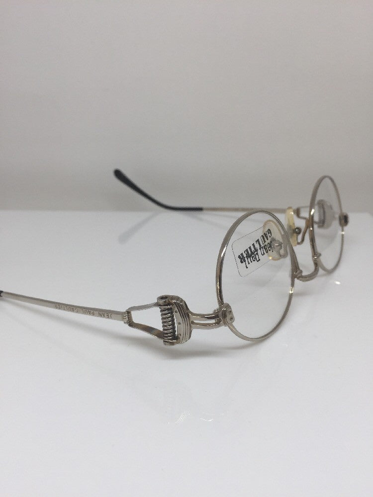 Vintage Jean Paul Gaultier JPG 55-5106 Silver Sunglasses - Super Vision Optical