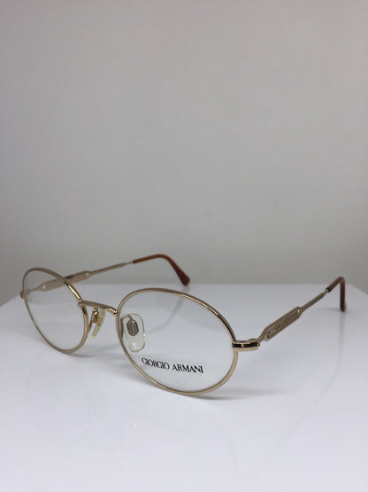 Vintage Giorgio Armani GA 241 Gold Eyeglasses - Super Vision Optical