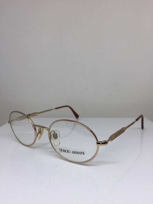 Vintage Giorgio Armani GA 241 Gold Eyeglasses - Super Vision Optical