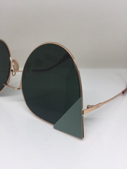 Vintage Fendi FF 0190/S Gold Sunglasses - Super Vision Optical