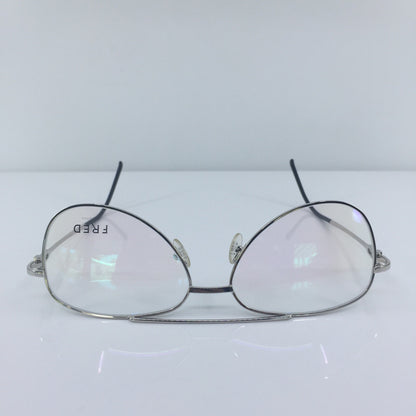 Vintage Fred Lunettes Alaska C2 Silver Eyeglasses - Super Vision Optical