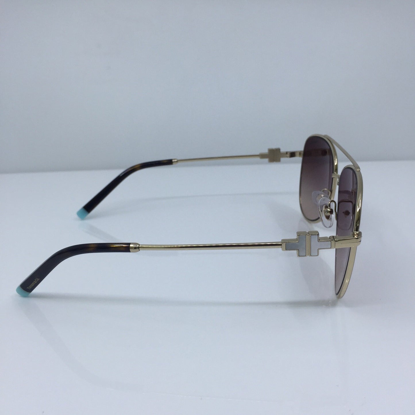 Vintage Tiffany & Co. TF 3080 Gold Sunglasses - Super Vision Optical