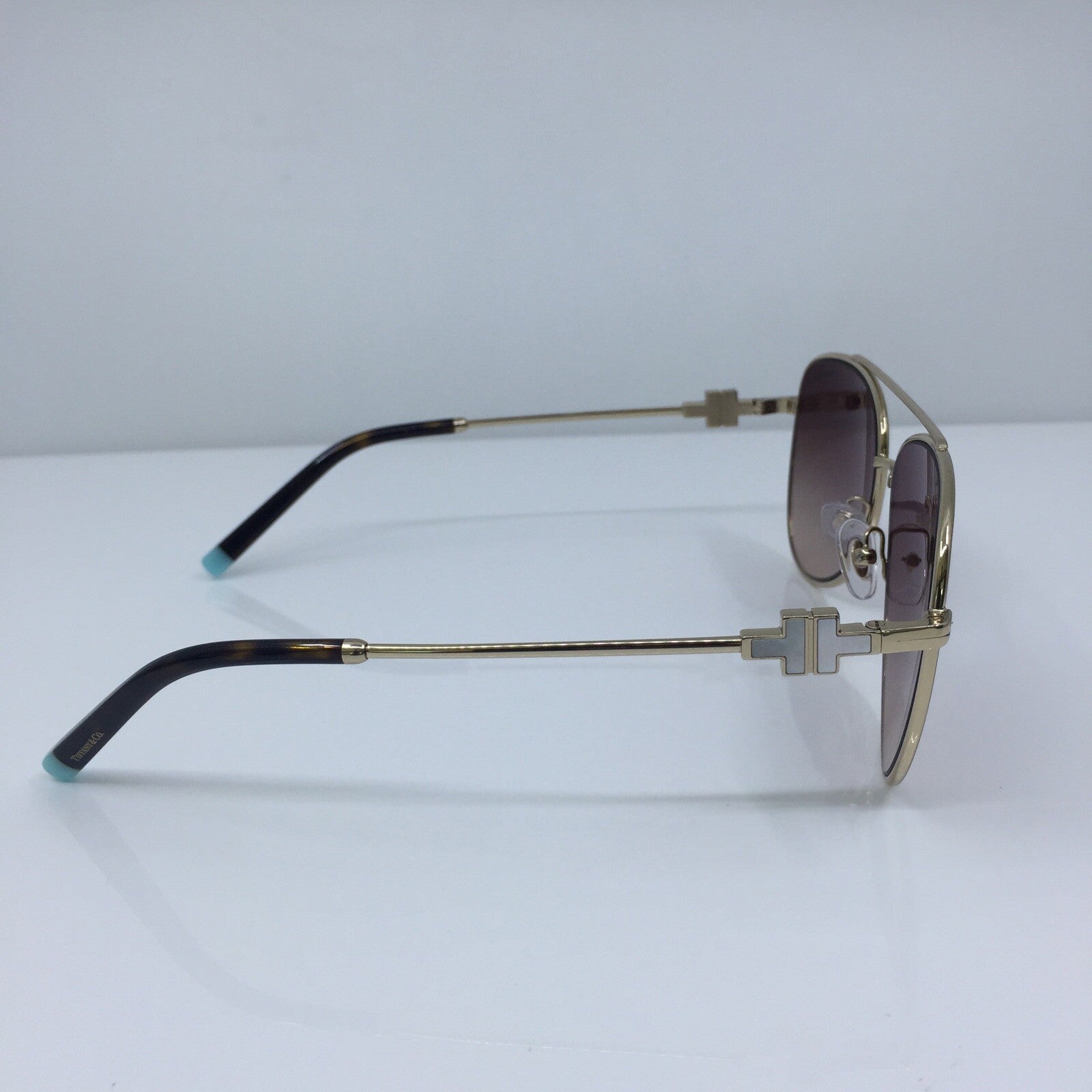 Vintage Tiffany & Co. TF 3080 Gold Sunglasses - Super Vision Optical
