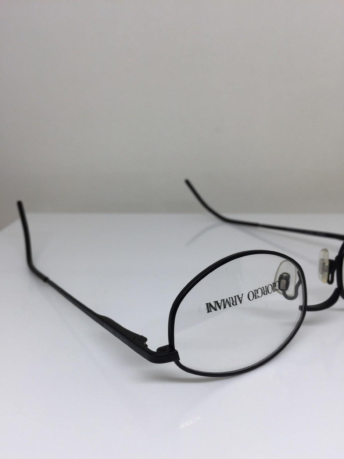 Vintage Giorgio Armani GA 1031 Black Eyeglasses - Super Vision Optical