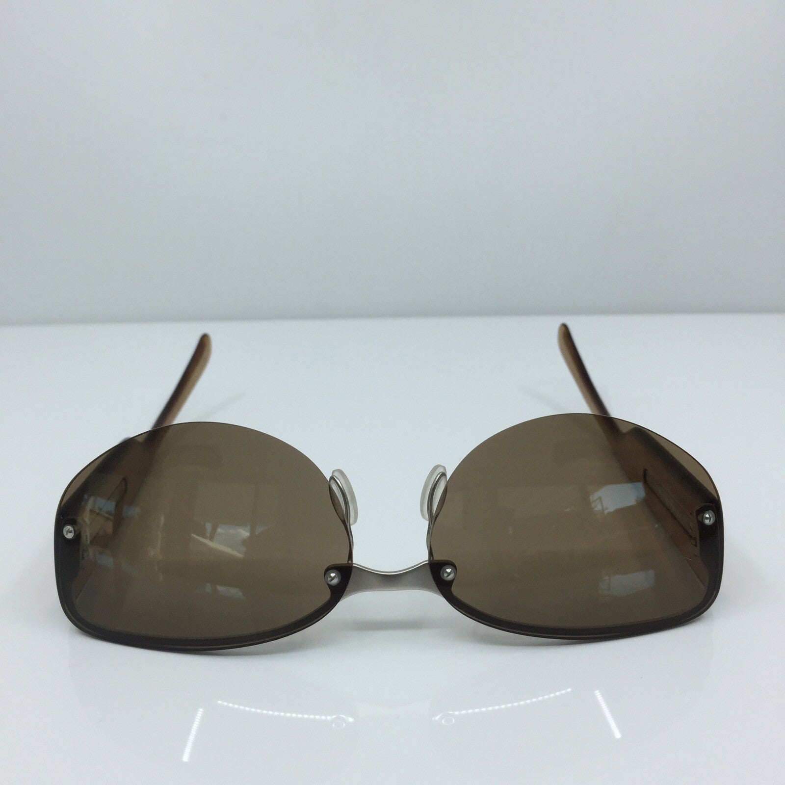 Vintage Prada SPR 59B Silver Sunglasses - Super Vision Optical