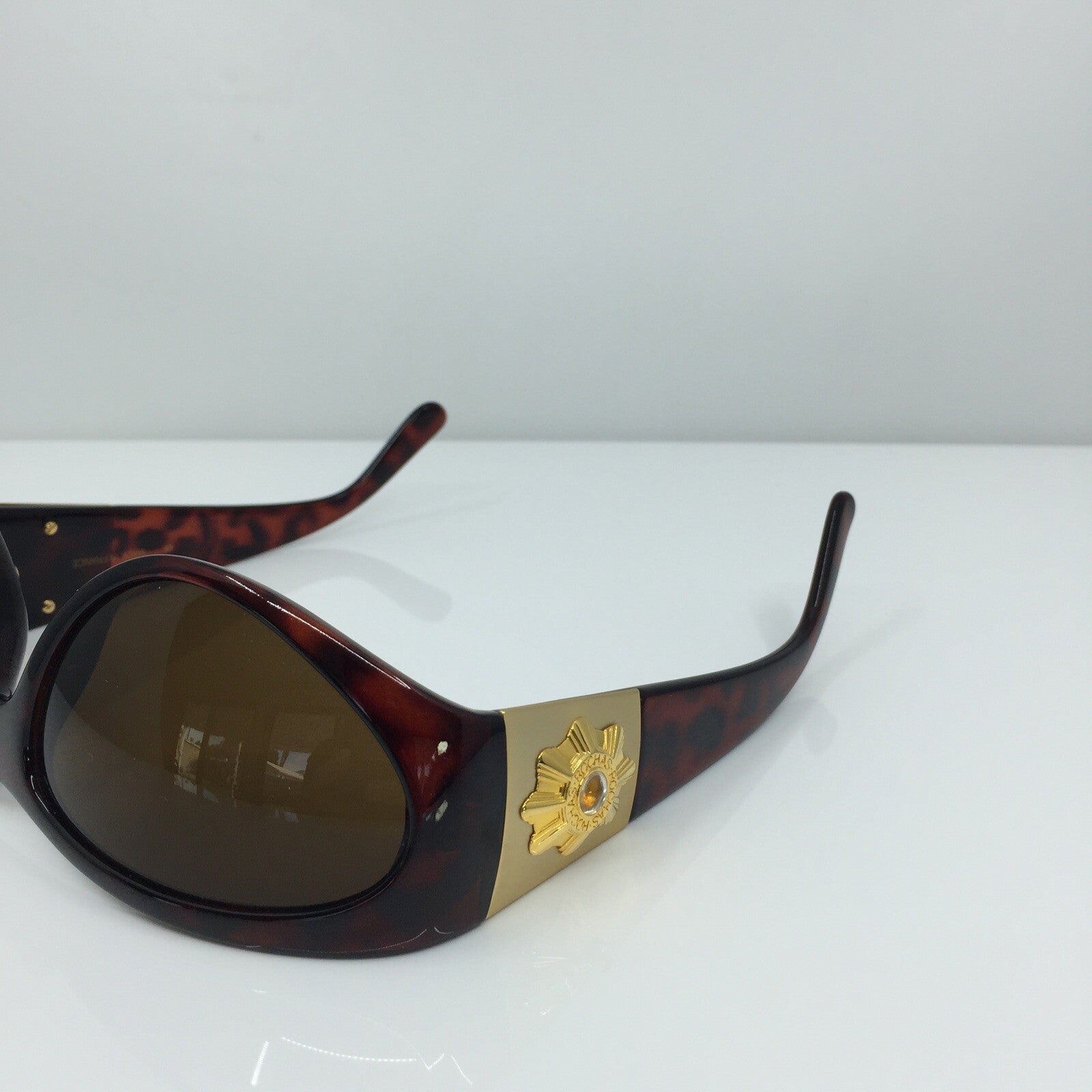 Vintage Rochas Paris ROCHAS PARIS 9031 Tortoise Sunglasses - Super Vision Optical