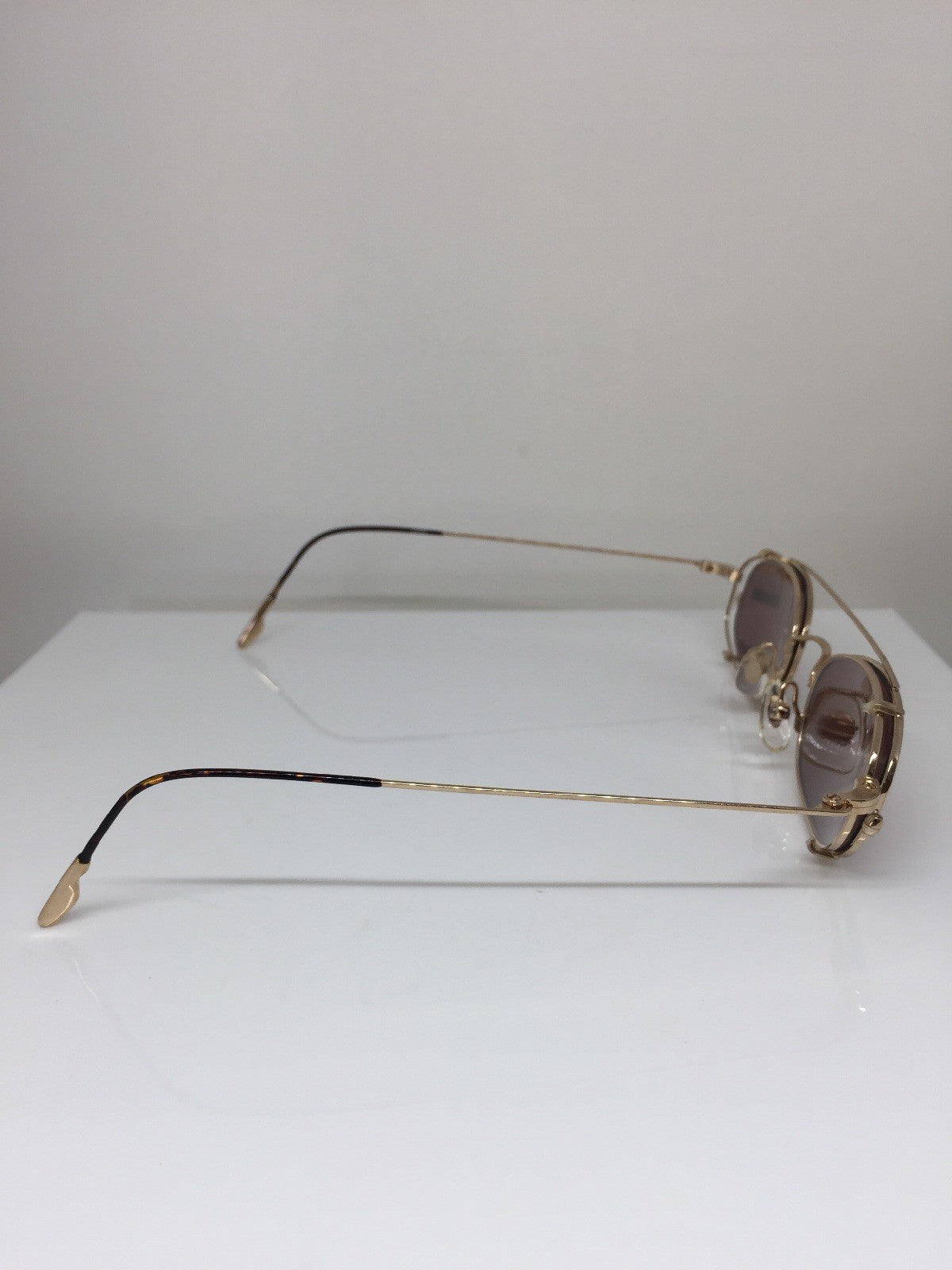 Vintage Calvin Klein CK 145 Gold Sunglasses - Super Vision Optical